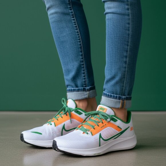 Nike Florida A&M University Rattlers Zoom Pegasus 40 Running Shoe - Unisex - Picture 10 of 11